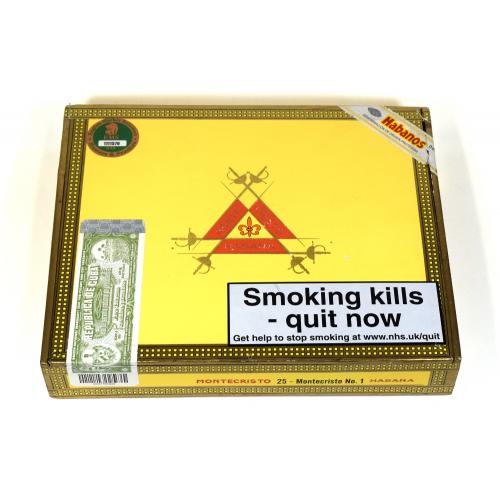 Empty Montecristo No. 1 Cigar Box